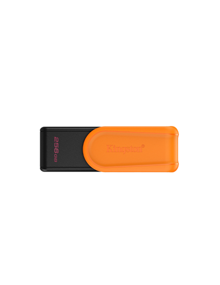 Kingston USB Flash Drive | DataTraveler Exodia S | 256 GB | USB Type-A | Black/Orange