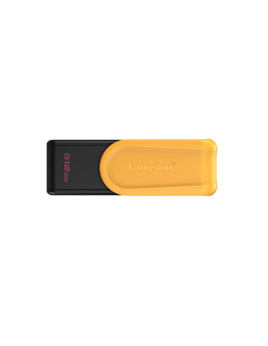Kingston USB Flash Drive | DataTraveler Exodia S | 512 GB | USB 3.2 Gen 1 | Black/Yellow