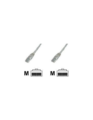 Goobay | CAT 5e patch cable, U/UTP | Grey RJ45 male (8P8C) | RJ45 male (8P8C)
