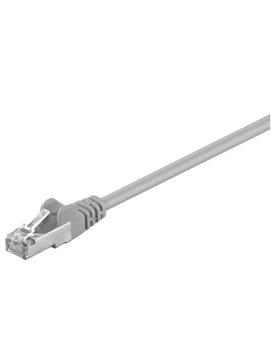 Goobay | CAT 5e patchcable 50126, F/UTP | Grey RJ45 male (8P8C) | RJ45 male (8P8C)