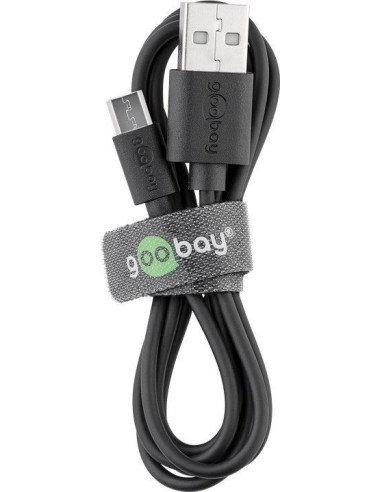 Goobay | Micro USB charging and sync cable | 46800 | USB-A to micro-USB USB 2.0 male (type A) | USB 2.0 micro male (type B)