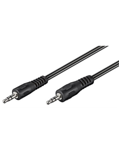 Goobay | AUX audio connector cable | 50449 | 3.5 mm male (3-pin, stereo) | 3.5 mm male (3-pin, stereo)