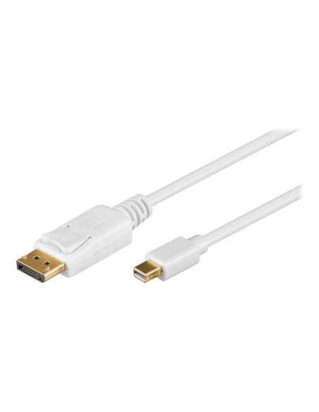 Goobay | Mini DisplayPort adapter cable 1.2 | 52858 | Mini DisplayPort plug | DisplayPort plug | 1 m | Gold-Plated connectors