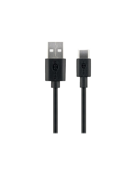 Goobay | USB-C charging and sync cable (USB-A USB-C) | 59124 | USB-C male | USB 2.0 male (type A)