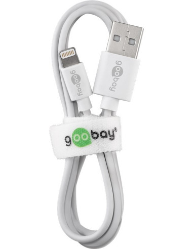 Goobay | Lightning USB charging and sync cable | 54600 | USB-C to Lightning Apple Lightnin male (8-pin) | USB 2.0 male (type A)