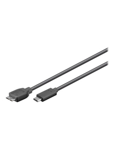 Goobay | Round cable | USB-C to micro-B 3.0 cable | 67995 | micro-B 3.0 | USB-C (male)