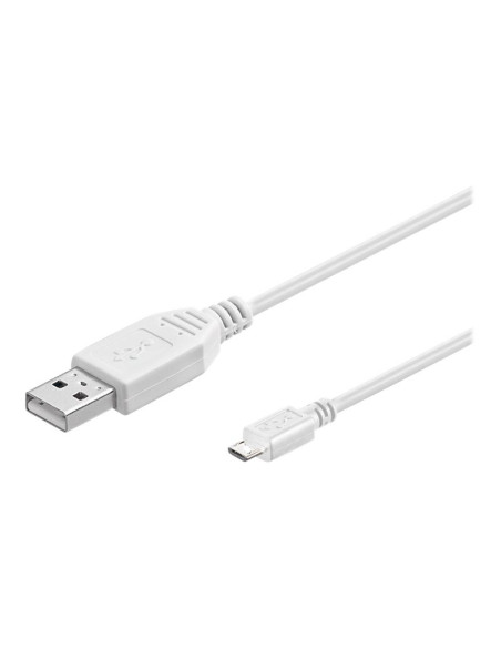 Goobay | Micro USB charging and sync cable | 43837 | USB-A 2.0 to Micro-USB USB 2.0 male (type A) | USB 2.0 micro male (type B)