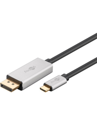 Goobay | USB-C to DisplayPort Adapter Cable | 60176 | Type-C | DisplayPort | USB-C to DisplayPort | 2 m