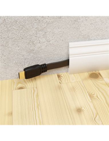 Goobay | High Speed HDMI Flat Cable with Ethernet | 61279 | HDMI male (type A) | HDMI (type A) | HDMI to HDMI | 2 m