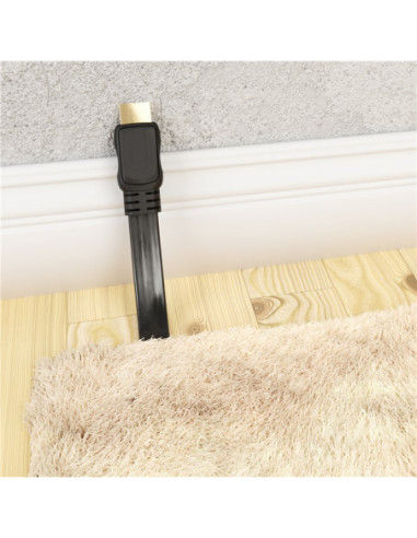 Goobay | High Speed HDMI Flat Cable with Ethernet | 61279 | HDMI male (type A) | HDMI (type A) | HDMI to HDMI | 2 m