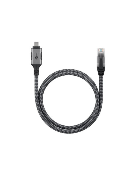 Goobay | USB-A 3.1 to RJ45 Ethernet Cable, 1 m | 70696 | Black