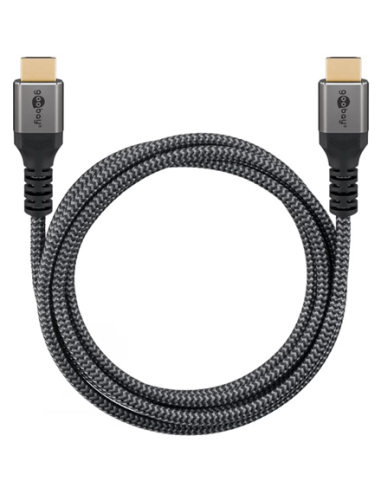 Goobay High Speed HDMI Cable with Ethernet | HDMI to HDMI | 1 m