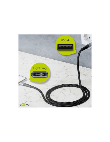 Goobay | Sync and charging cable | 49269 | Apple Lightning to USB Type A