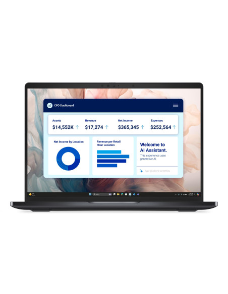 Notebook, DELL, PRO Premium, Pro 13 Premium (PA13250), CPU Core Ultra, u7-266V, 2200 MHz, CPU features vPro, 13.3", RAM 16GB, L