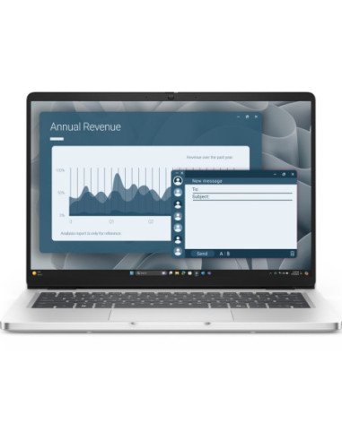 Dell Pro 14 PC14255/AMD Ryzen AI 7 PRO 350/16GB/1TB/14.0" FHD+/AMD Radeon 860M/FgrPr/FHD/IR Cam/Mic/WLAN + BT/US Backlit Kb/3 Ce