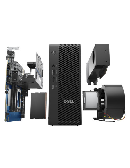 DELL Pro Max Micro FCM2250/U7 265/16GB/512GB/NVIDIA RTX A400 4GB/WLAN + BT/W11Pro/3yrs Prosupport