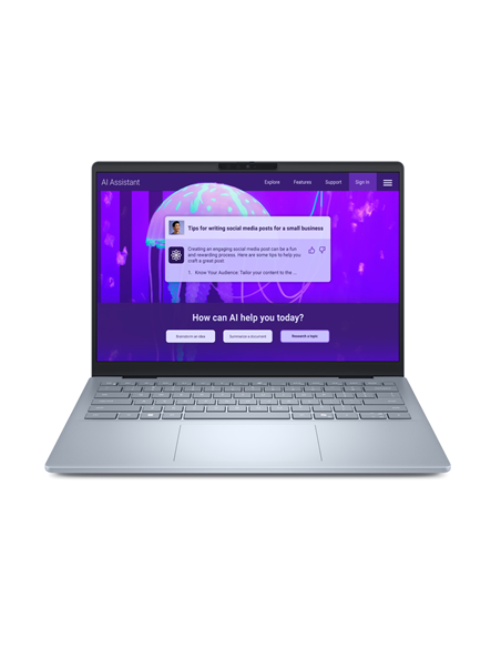 Dell Plus 14 DB14250 | Ice Blue | 14 " | 2.5K | 2560 x 1600 pixels | Anti-glare | Intel Core Ultra 9 | 288V | 32 GB | LPDDR5X |