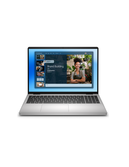 Dell 16 DC16251 | Platinum Silver | 16 " | Touchscreen | 2K | 1920 x 1200 pixels | Intel Core 7 | 150U | 16 GB | Solid-state dr