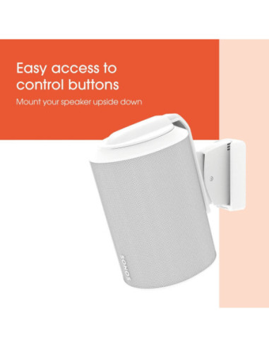 Vogels Wall mount | Speaker Wall Mount for Sonos Era 100 | Tilt, rotate | Maximum weight (capacity) 7 kg | White