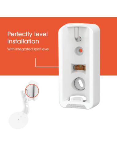 Vogels Wall mount | Speaker Wall Mount for Sonos Era 100 | Tilt, rotate | Maximum weight (capacity) 7 kg | White
