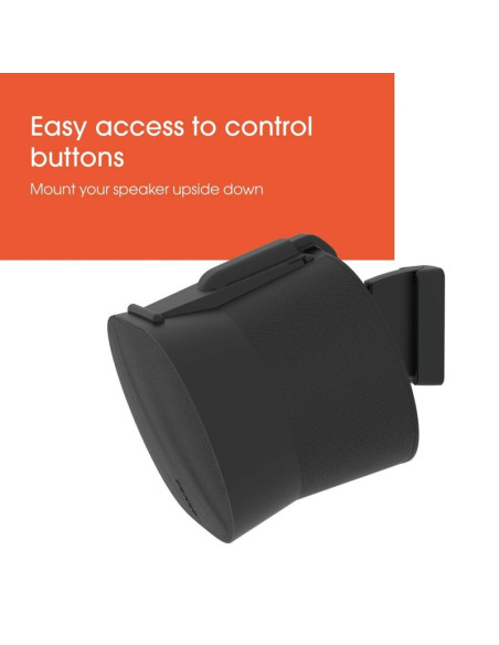 Vogels Wall mount | Speaker Wall Mount for Sonos Era 300 | Tilt, rotate | Maximum weight (capacity) 7 kg | Black
