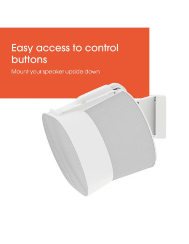 Vogels Wall mount | Speaker Wall Mount for Sonos Era 300 | Tilt, rotate | Maximum weight (capacity) 7 kg | White