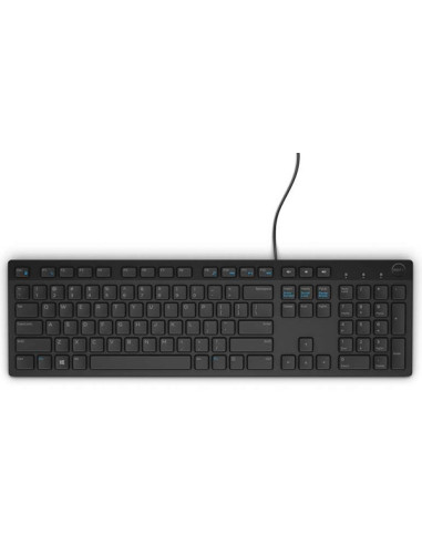 Dell | Keyboard | KB216 | Multimedia | Wired | NORD | Black