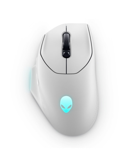 Dell | Gaming Mouse | AW620M | Wired/Wireless | Alienware Wireless Gaming Mouse | Lunar Light