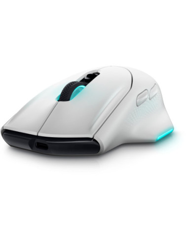 Dell | Gaming Mouse | AW620M | Wired/Wireless | Alienware Wireless Gaming Mouse | Lunar Light
