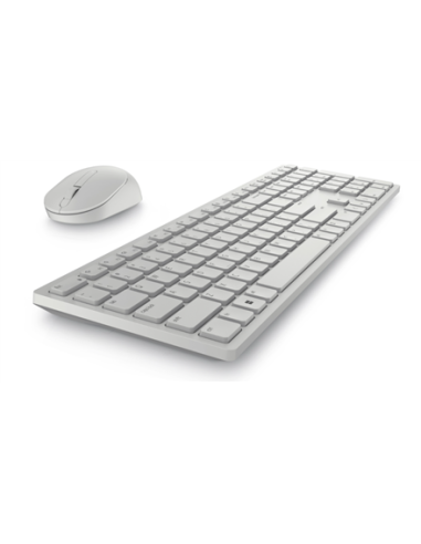 Dell | Keyboard and Mouse | KM5221W Pro | Keyboard and Mouse Set | Wireless | Mouse included | Russian | White | 2.4 GHz