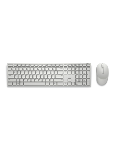 Dell | Keyboard and Mouse | KM5221W Pro | Keyboard and Mouse Set | Wireless | Mouse included | Russian | White