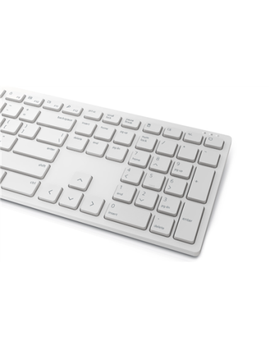 Dell | Keyboard and Mouse | KM5221W Pro | Keyboard and Mouse Set | Wireless | Mouse included | Russian | White | 2.4 GHz