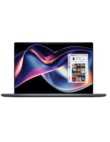 Dell XPS 16 DA16260 | Graphite | 16 " | OLED | Touchscreen | 3.2K | Intel Core Ultra X7 | 358H | 64 GB | LPDDR5x | Solid-state