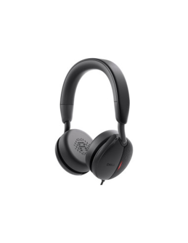 Dell | Pro Wired On-Ear Headset | WH5024 | Built-in microphone | USB Type-A | ANC | Black