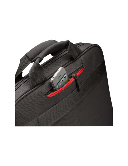 Case Logic | DLC115 | Fits up to size 15 " | Messenger - Briefcase | Black | Shoulder strap
