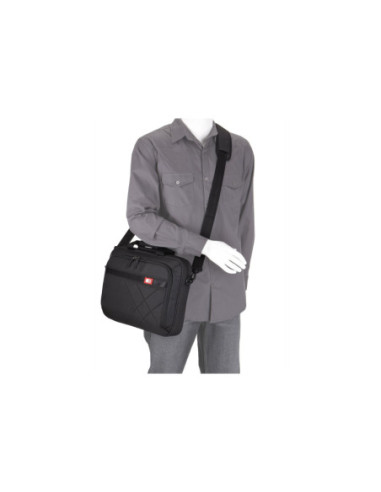 Case Logic | DLC115 | Fits up to size 15 " | Messenger - Briefcase | Black | Shoulder strap