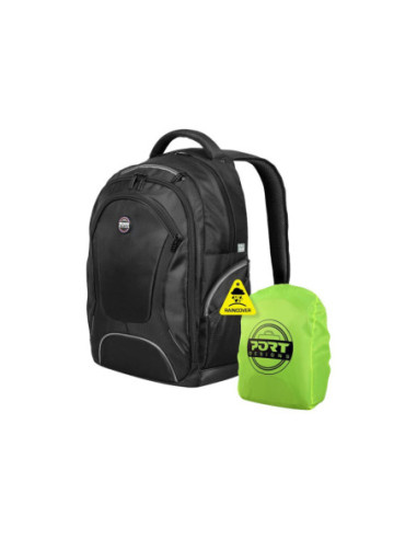 PORT DESIGNS | Courchevel | Fits up to size 17.3 " | Backpack | Black | Shoulder strap