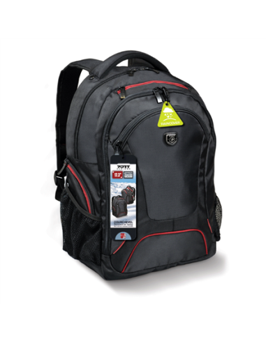 PORT DESIGNS | Courchevel | Fits up to size 15.6 " | Backpack | Black | Shoulder strap