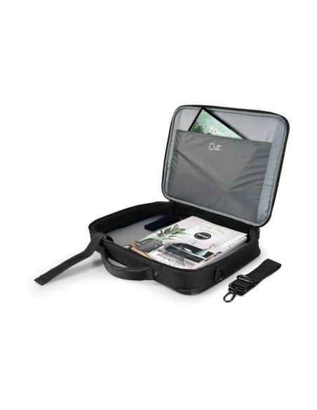 PORT DESIGNS | Courchevel | Fits up to size 15.6 " | Messenger - Briefcase | Black | Shoulder strap