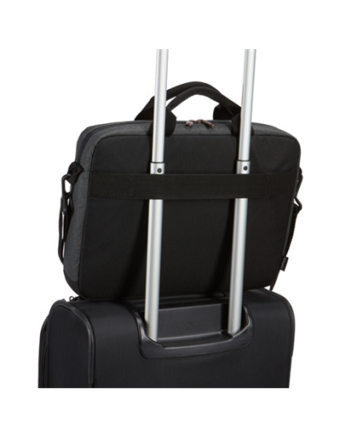 Case Logic | Era Attach | Fits up to size 14 " | Messenger - Briefcase | Obsidian | Shoulder strap