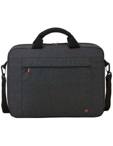 Case Logic | Era Attach | Fits up to size 14 " | Messenger - Briefcase | Obsidian | Shoulder strap