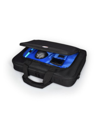 PORT DESIGNS | 105064 | HANOI II CLAMSHELL | Fits up to size 15.6 " | Messenger - Briefcase | Black | Shoulder strap