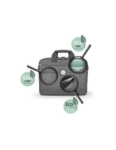 PORT DESIGNS | Yosemite Eco TL Laptop Case 13/14 | Laptop Case | Grey | Shoulder strap