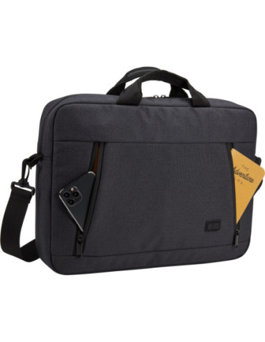 Case Logic Huxton | Fits up to size 16 " | Laptop attach | Black | Shoulder strap