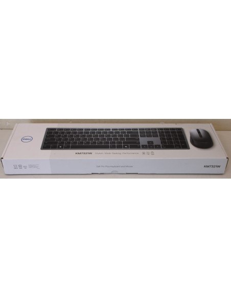 SALE OUT. | Dell | Premier Multi-Device Keyboard and Mouse | KM7321W | Keyboard and Mouse Set | Wireless | Batteries included |