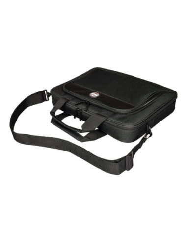 PORT DESIGNS | HANOI II CLAMSHELL | 105064 | Fits up to size 15.6 " | Messenger - Briefcase | Shoulder strap | Black