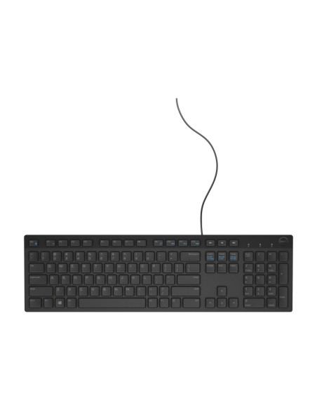 Dell | KB216 | Standard | Wired | EE | Quietkey | Black