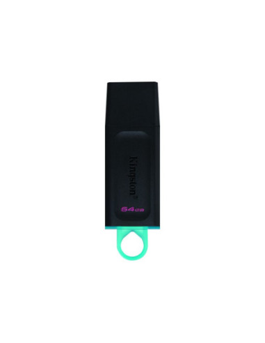 Kingston | USB Flash Drive | DataTraveler Exodia | 64 GB | USB 3.2 Gen 1 | Black/Blue