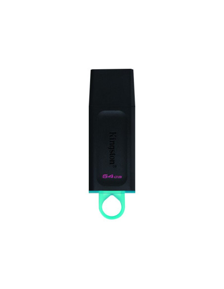 Kingston | USB Flash Drive | DataTraveler Exodia | 64 GB | USB 3.2 Gen 1 | Black/Blue