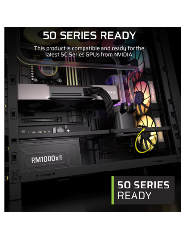 Corsair Fully Modular ATX Power Supply (EU) | RM1000x SHIFT | 1000 W | Black